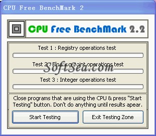 CPU Free BenchMark Screenshot