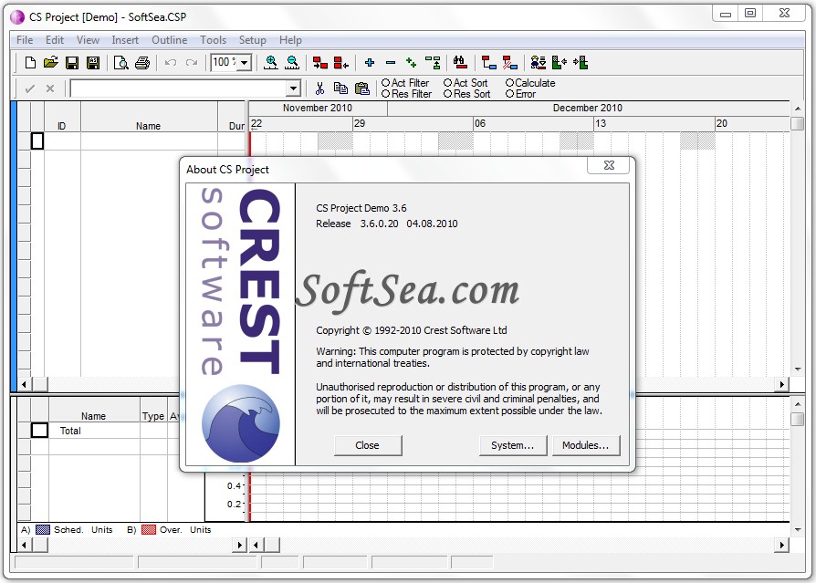 CS Project Screenshot