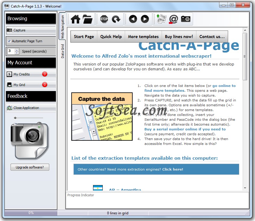 Catch-A-Page Screenshot