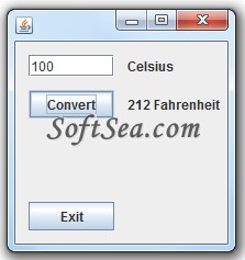 Celsius to Fahrenheit Converter Screenshot
