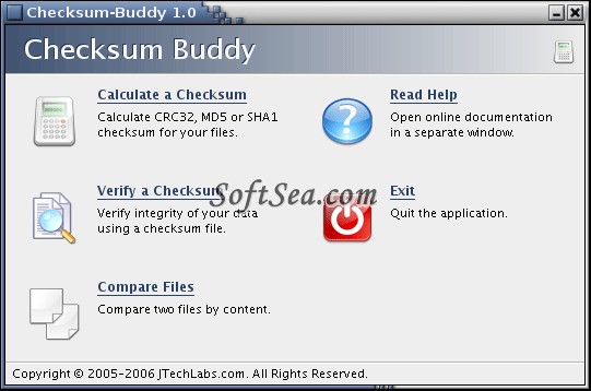 Checksum Buddy Screenshot