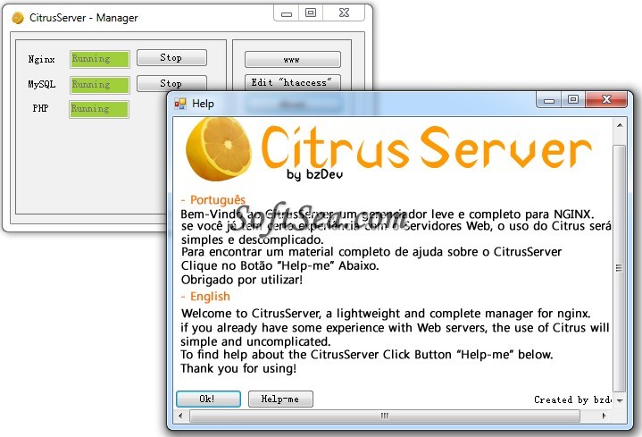 CitrusServer Screenshot