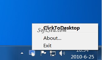 ClickToDesktop Screenshot