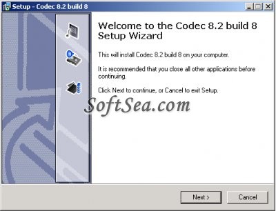 Codec for Windows Screenshot