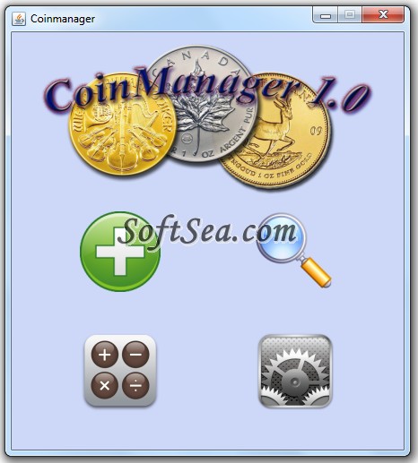 Coin manager Screenshot