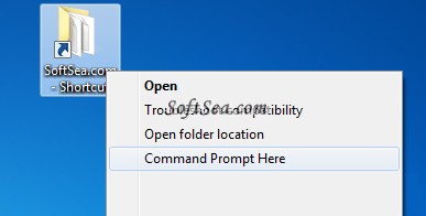 Command Prompt Here Screenshot