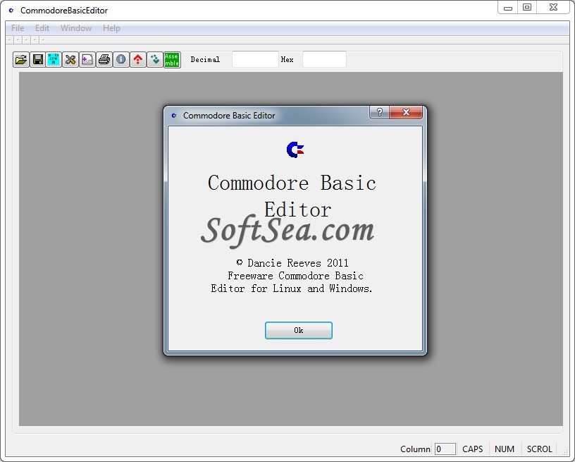 Commodore Basic Editor Screenshot