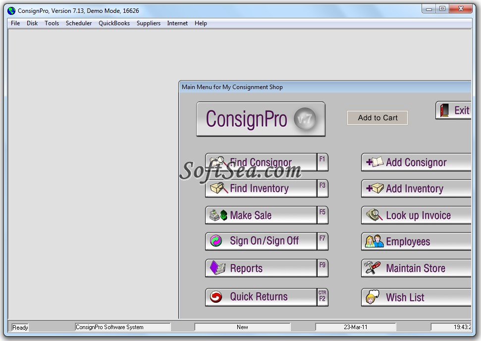 ConsignPro Screenshot