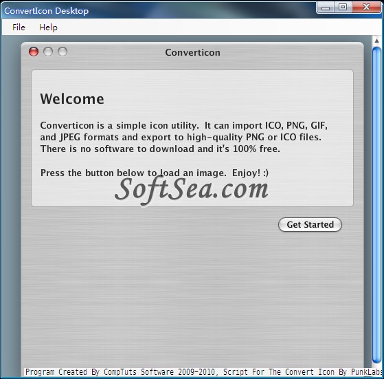 ConvertIcon Desktop Screenshot