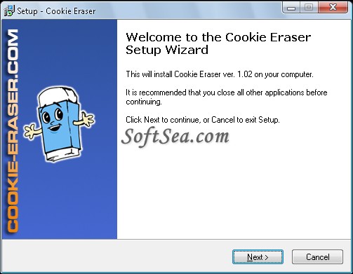 Cookie Eraser Screenshot