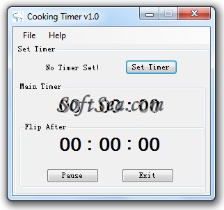 Cooking Timer Screenshot