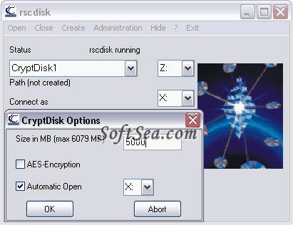 CryptDisk Screenshot