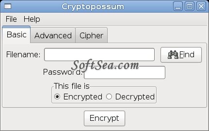 Cryptopossum Screenshot