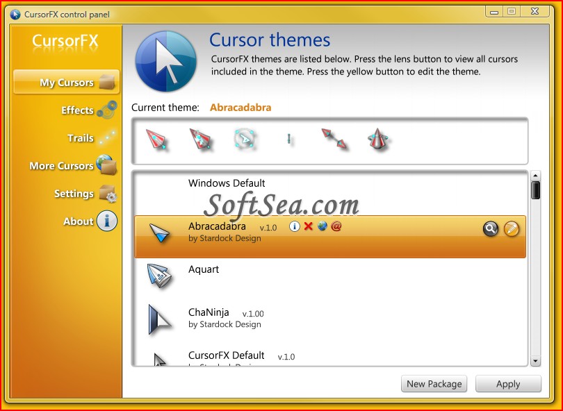 CursorFX Screenshot