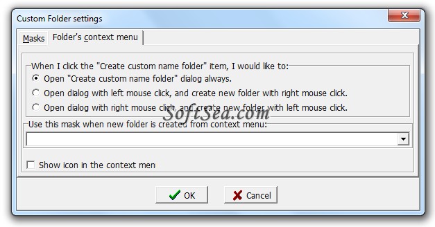 Custom Folder Screenshot