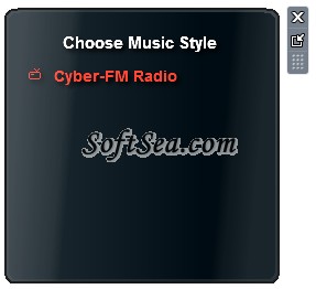 Cyber-FM Radio Player Screenshot