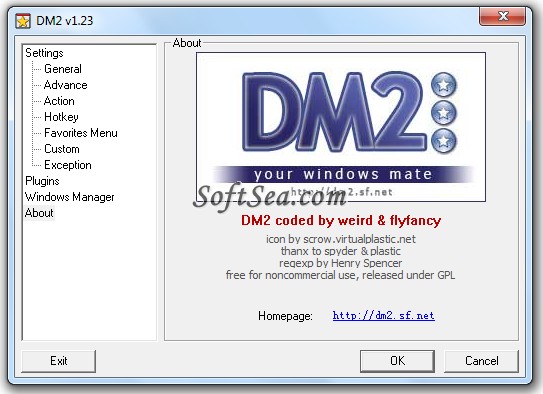 DM2 Portable Screenshot
