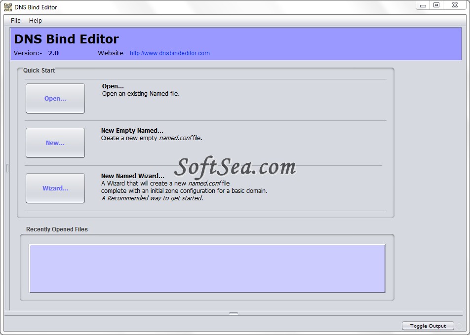 DNS Bind Editor Screenshot
