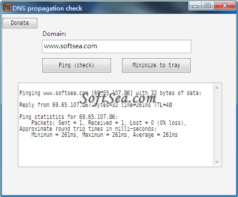 DNS Propagation Checker Screenshot