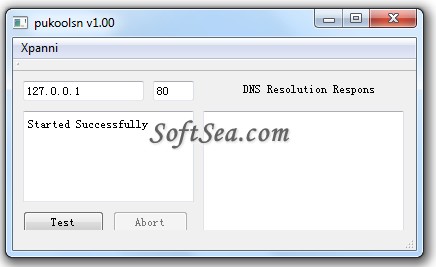 DNS Resolver Screenshot