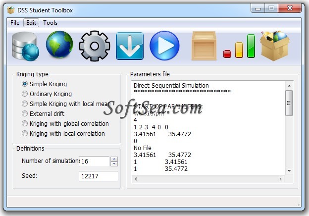 DSS Student Toolbox Screenshot