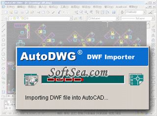 DWF to DWG Importer Screenshot