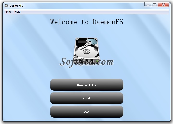 DaemonFS Screenshot