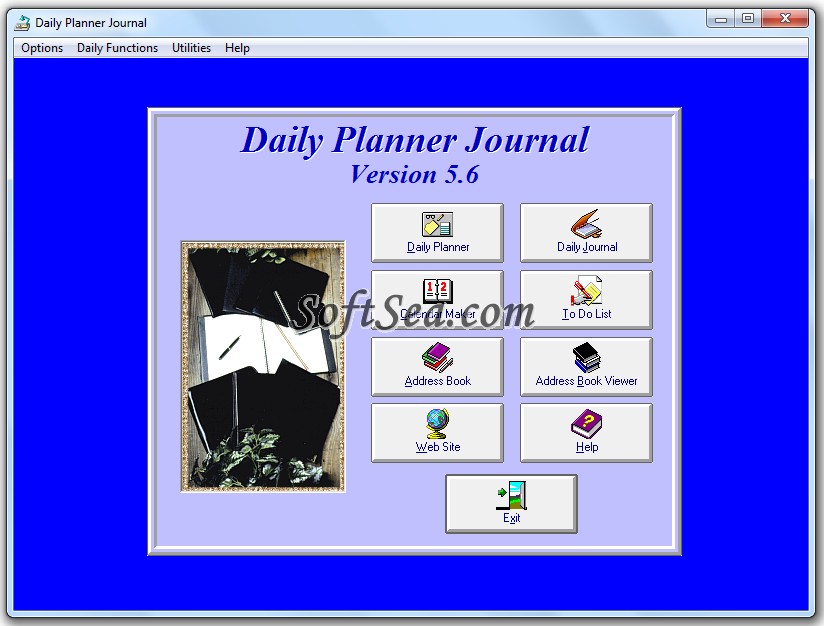 Daily Planner Journal Screenshot