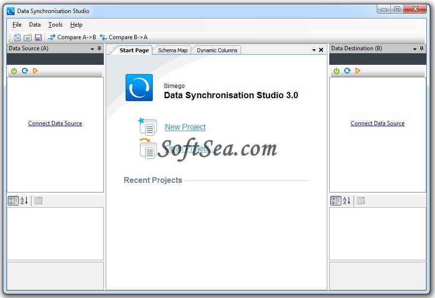 Data Synchronisation Studio Screenshot