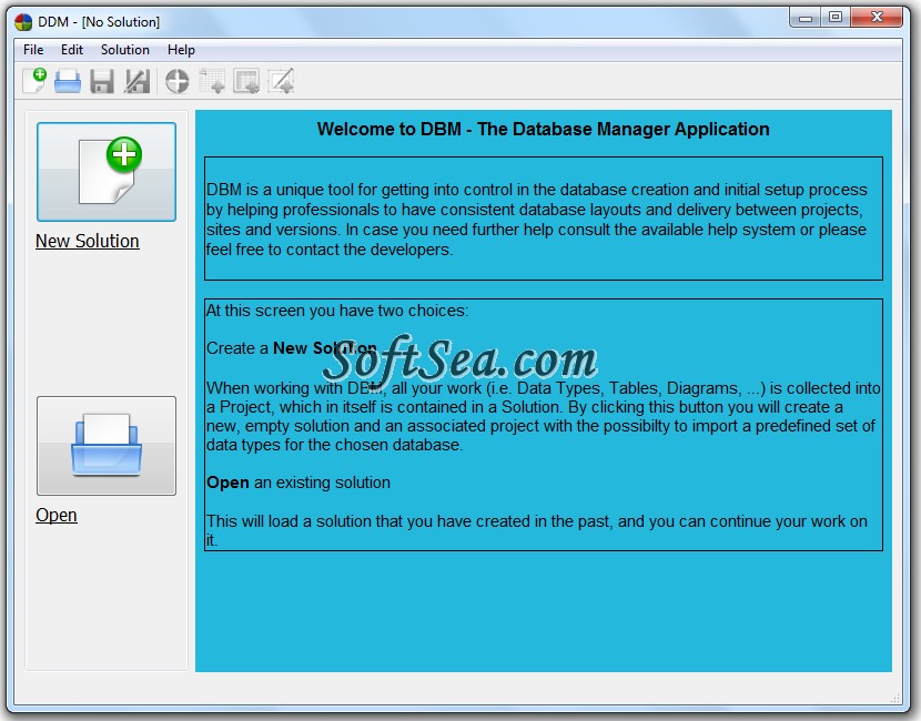 Database Deployment Manager Screenshot