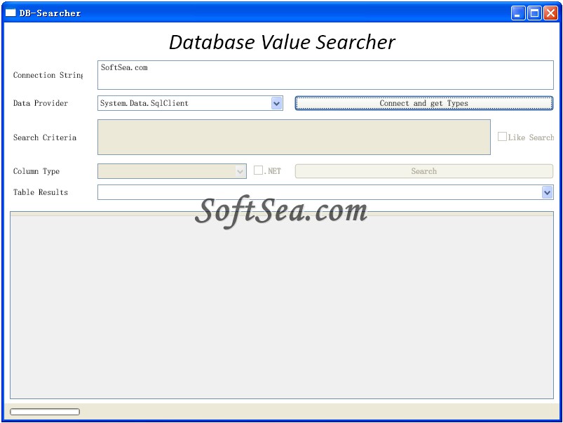 Database Searcher Screenshot
