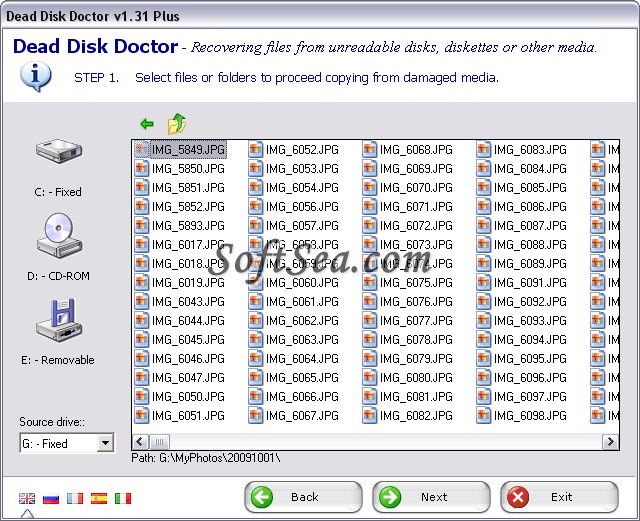 Dead Disk Doctor Screenshot