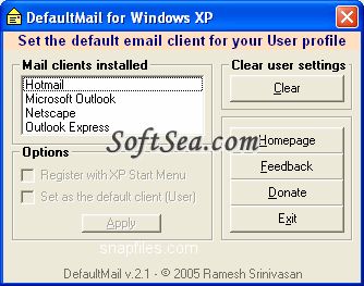 DefaultMail Screenshot