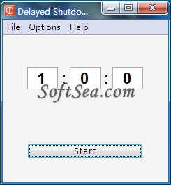 Delayed Shutdown (Java) Screenshot