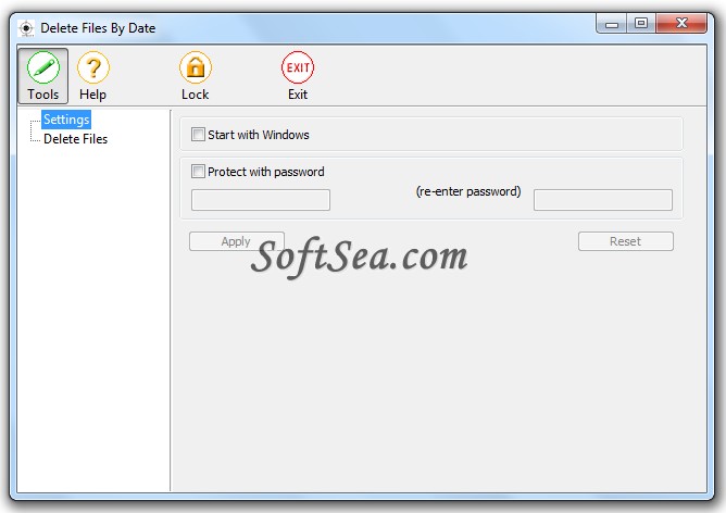 Delete Files By Date Screenshot