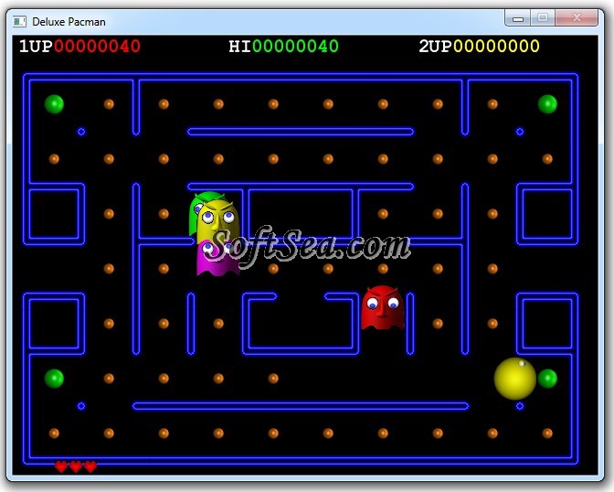 Deluxe Pacman Screenshot