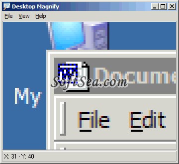Desktop Magnify Screenshot