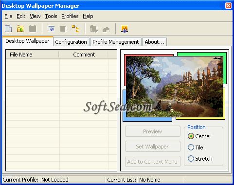 Desktop Wallpaper Manager Screenshot