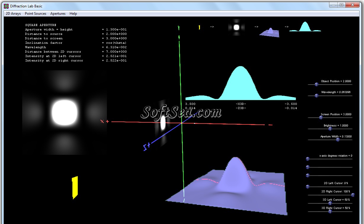 Diffraction Lab Basic Screenshot