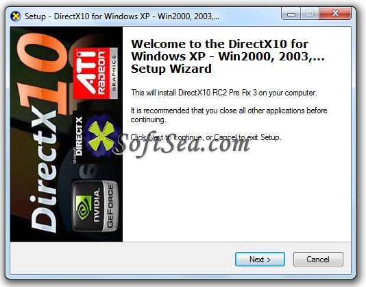 DirectX 10 for Windows XP Screenshot