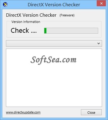 DirectX Version Checker Screenshot