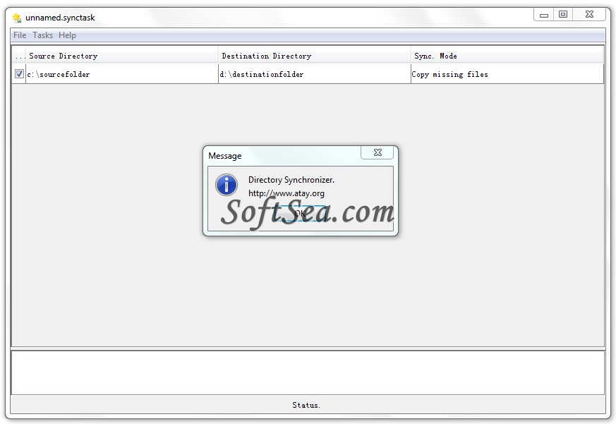 Directory Synchronizer Screenshot