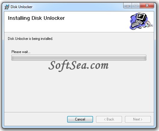 Disk Unlocker Screenshot