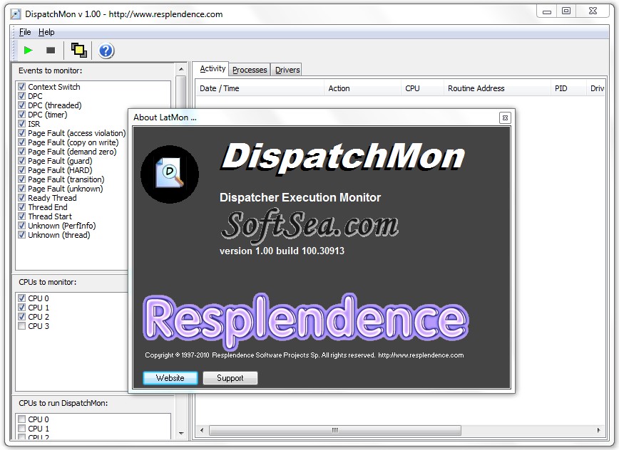 DispatchMon Screenshot