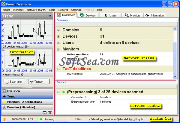 DomainScan Pro Screenshot