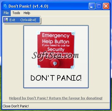 Dont Panic! Screenshot