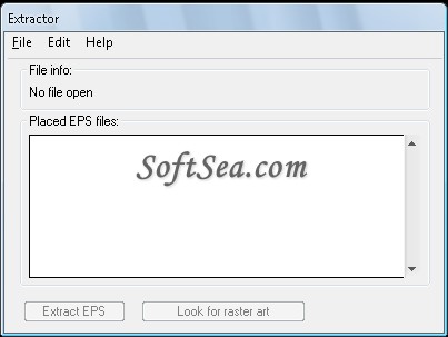EPS Extractor Screenshot