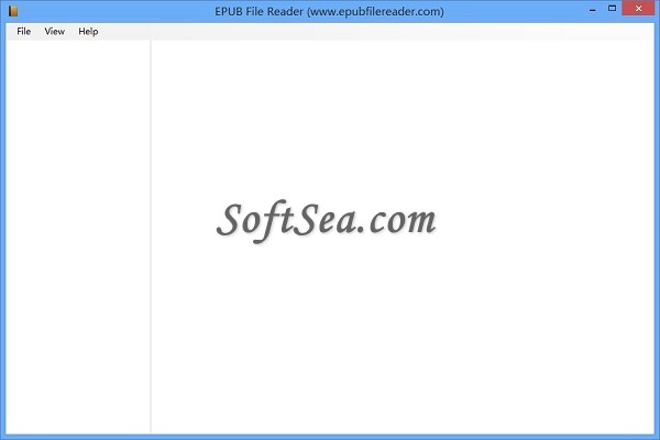 EPUB File Reader Screenshot