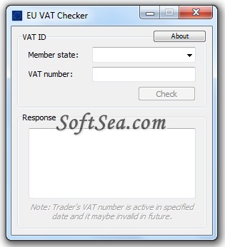 EU VAT Checker Screenshot