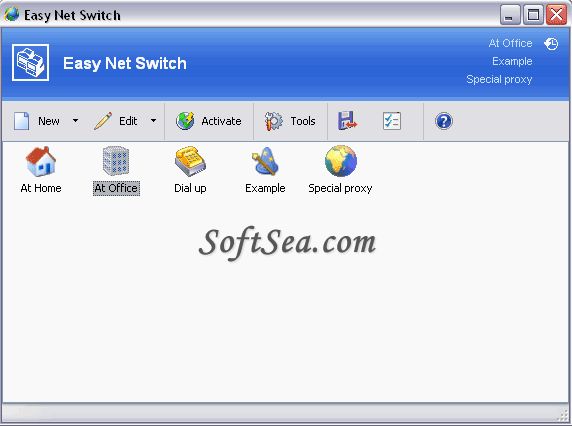 Easy Net Switch Screenshot